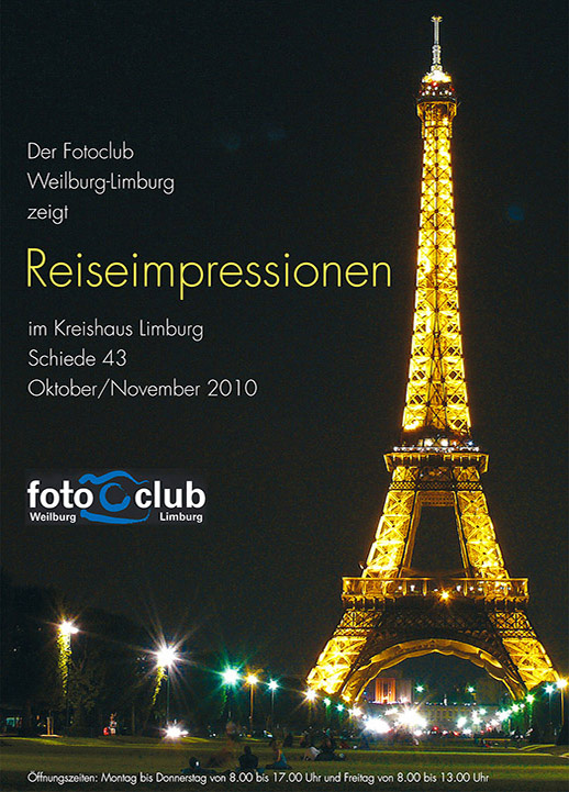 Plakat Reiseimpressionen